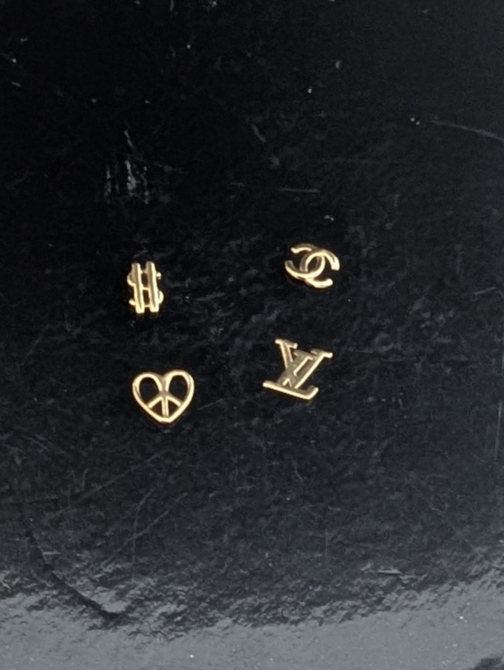 18kt Solid Gold Tooth Gem Jewelry Includes 4 Pcs Tooth blings